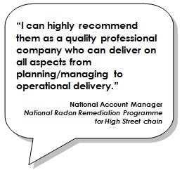 I can highly recommend them as a quality professional company who can deliver on all aspects from planning/managing to operational delivery