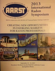 AARST International Radon Symposium 2013