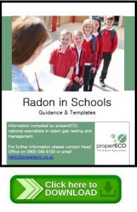 Download our FREE Radon in Schools Guidance Document 