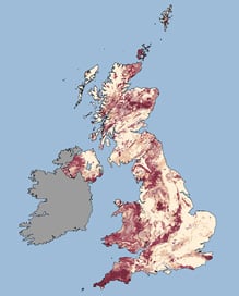 radon map